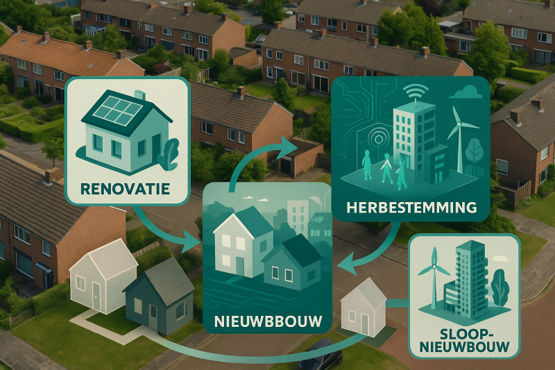 Vrijkomende woningen bieden kansen: vernieuwen, vervangen of herbestemmen?