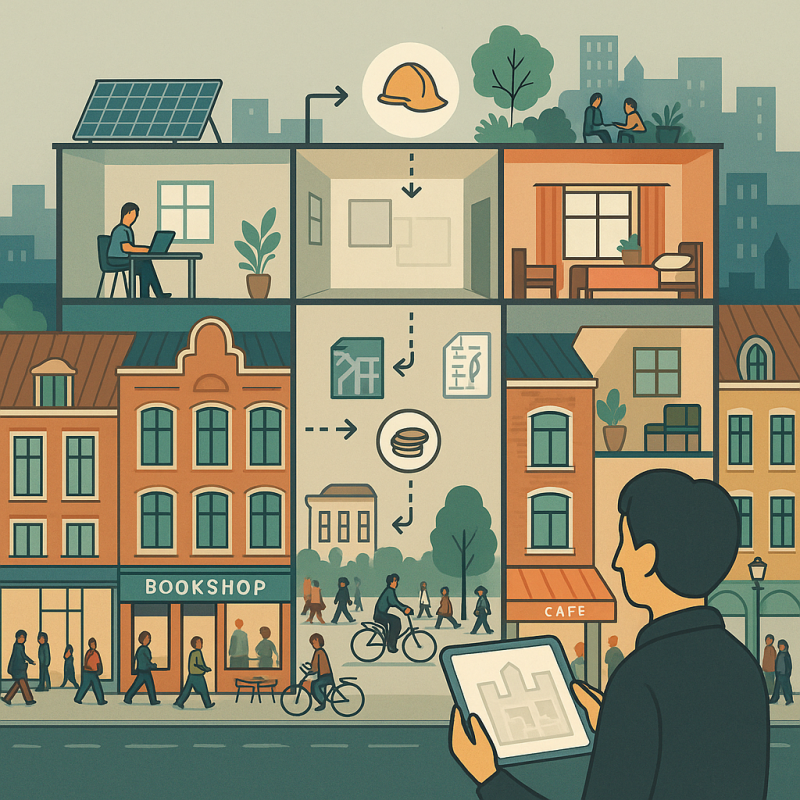 Als we steden als systemen zien, kan bovenruimte in centrumgebieden een sleutel zijn tot toekomstgericht ontwerp en beleid