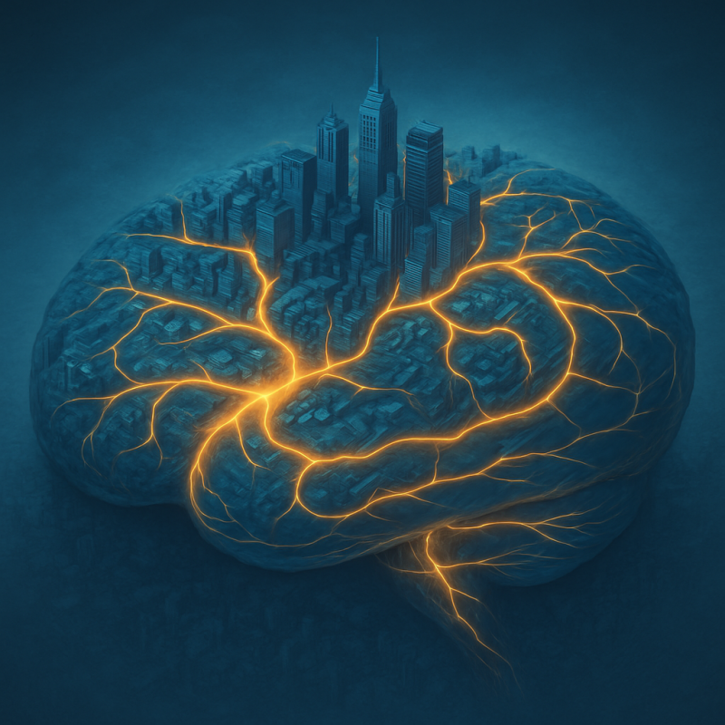 De stad als organisme: zenuwen lichten op, maar wie stuurt nog?