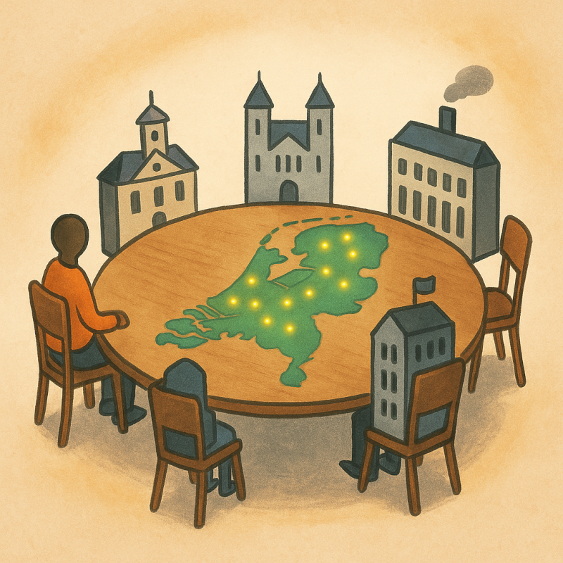 Impact ontstaat als inwoners, overheden en bedrijven samen aan tafel zitten.