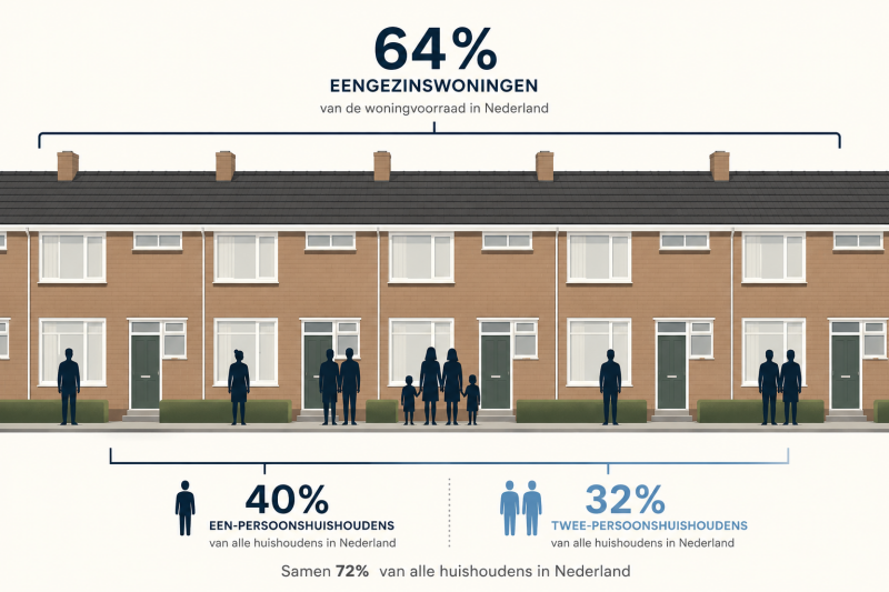 We bouwden voor het gezin van gisteren. Maar Nederland woont inmiddels heel anders