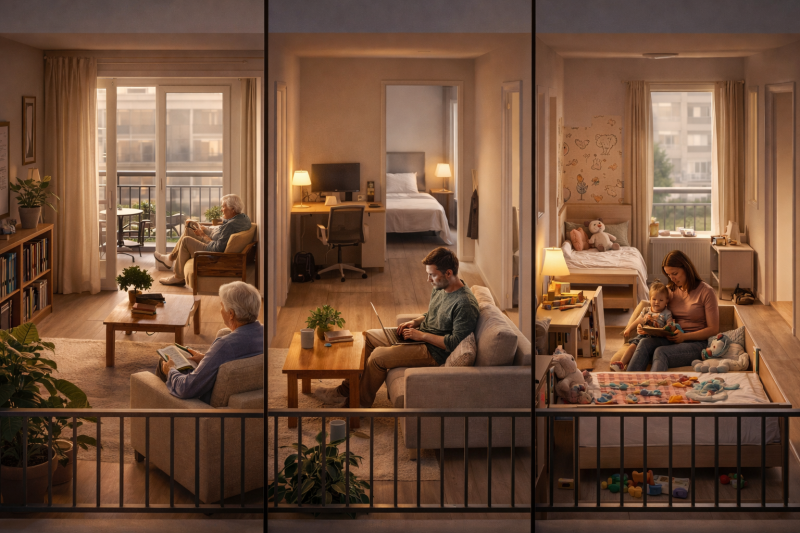 Niet meer woningen, maar het juiste type: één woning die past bij meerdere levens en daardoor beweging mogelijk maakt