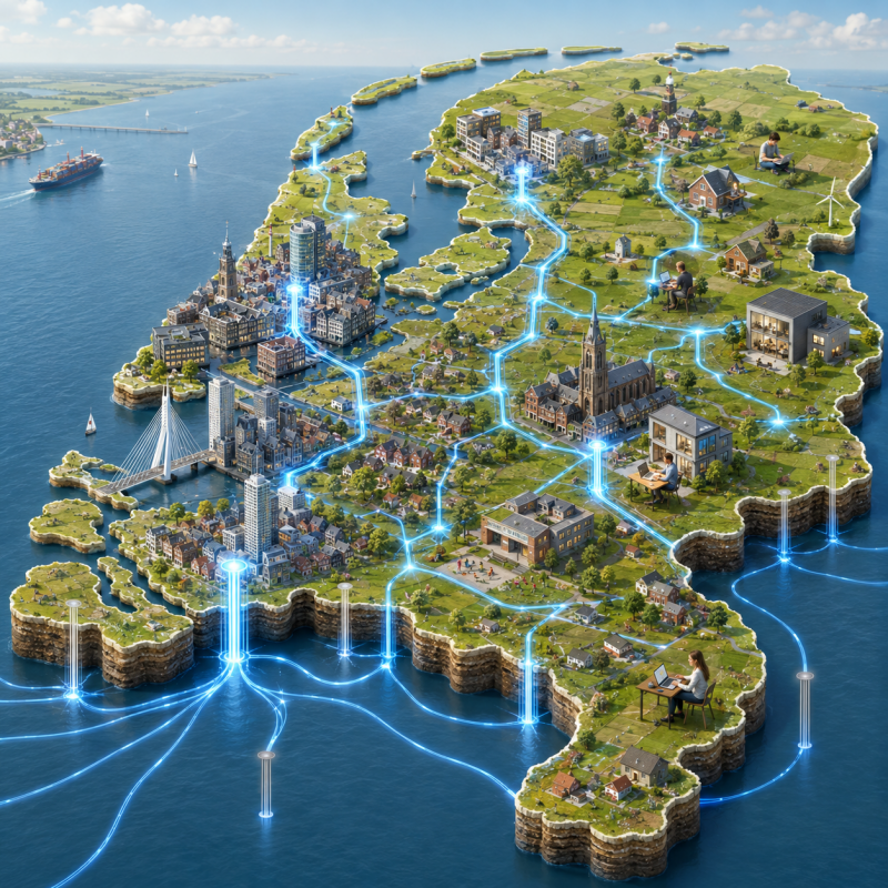 De kabel ligt er vaak al. De echte vraag is: waarom gebruiken we hem nog niet?