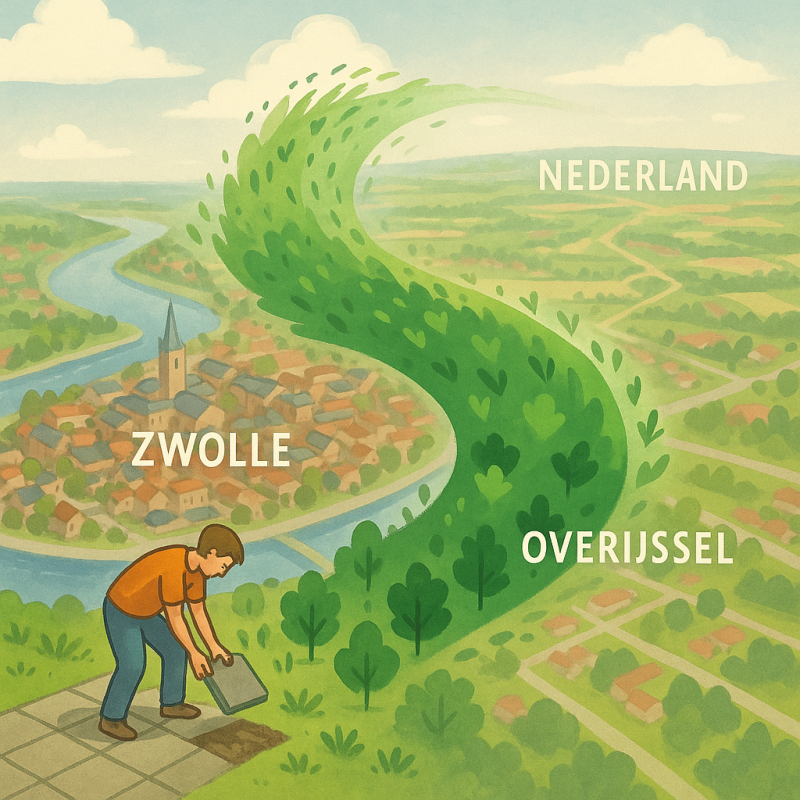 Klein voelt klein, tot je het optelt: de kracht van massa maakt de Nederstad zichtbaar