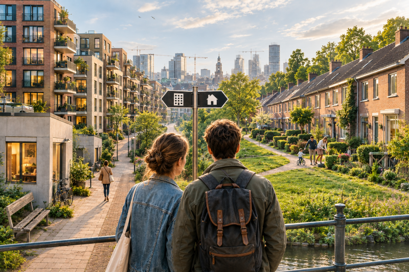Starters wonen kleiner door een vastlopende woningmarkt... niet door keuzevrijheid