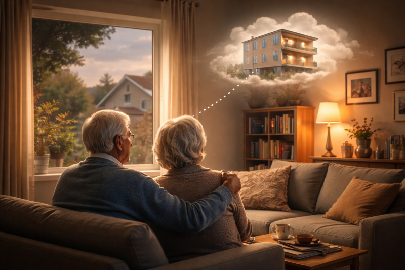 De intentie om te verhuizen is groot onder 65-plussers, maar de daadwerkelijke stap blijft uit.