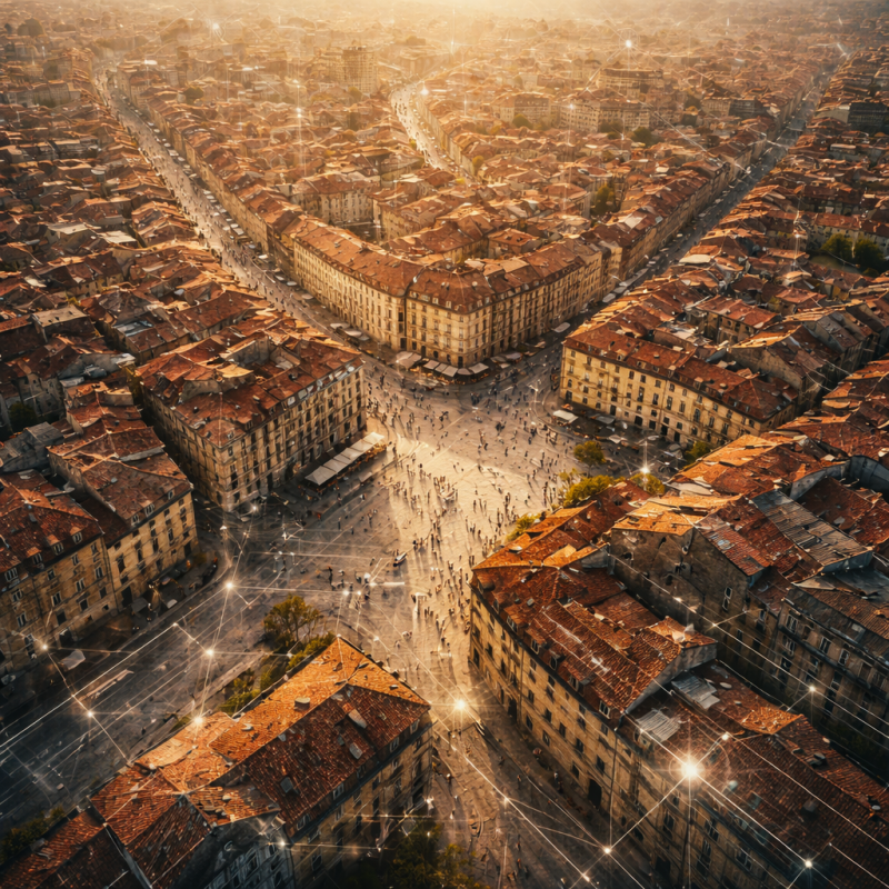 Dichtheid dwingt tot ordening: waar mensen samenkomen, ontstaat structuur