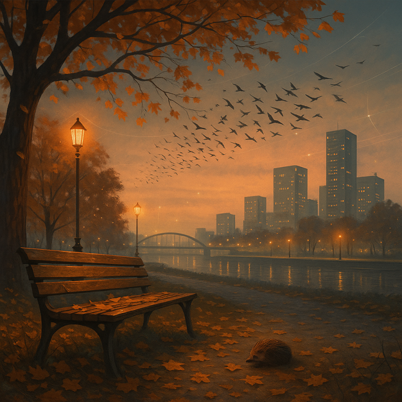 De stad mag ook rusten. Loslaten is onderhoud, vertragen is vooruitzien