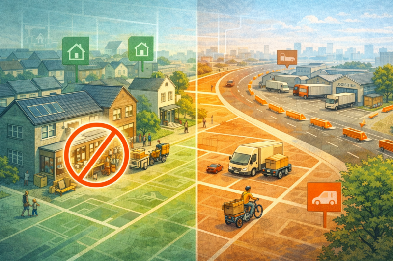 Milieuzonering schuurt: regels beschermen, maar blokkeren ook nieuwe vormen van werk en menging in de stad