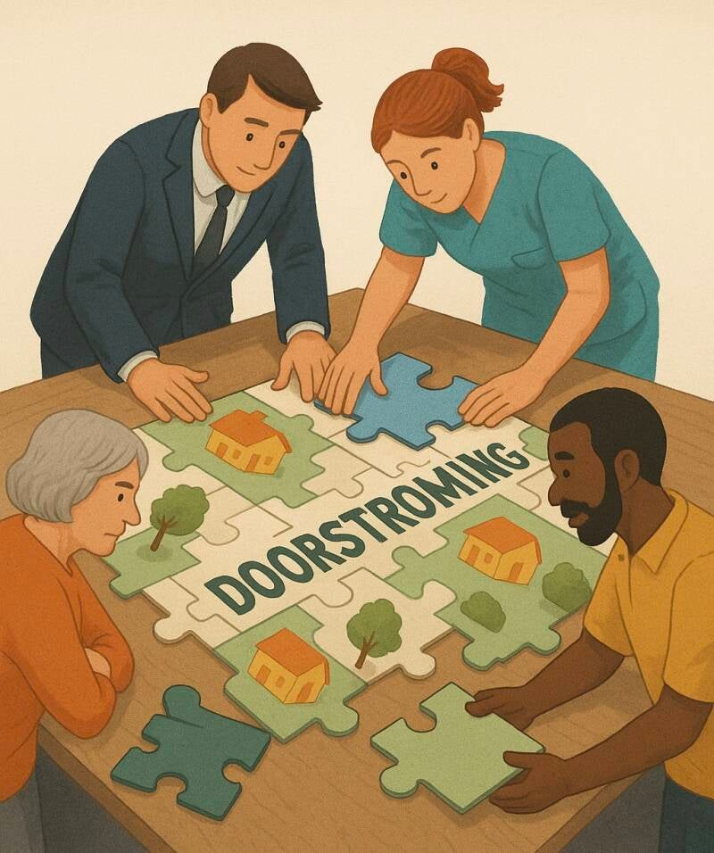 Doorstroming ontstaat als iedereen eigenaarschap neemt over een gedeeld woonlandschap