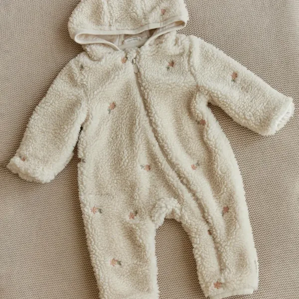 Little Dutch teddy pak bloemenprint zand