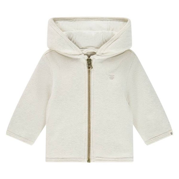 A Tiny Story baby vestje ecru melange