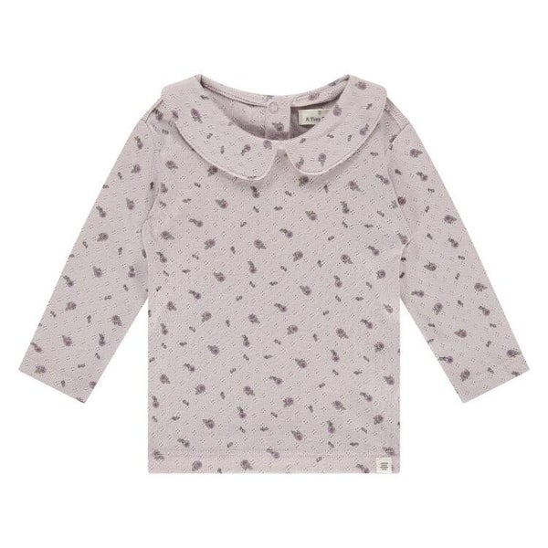 A Tiny Story baby longsleeve roses Mauve