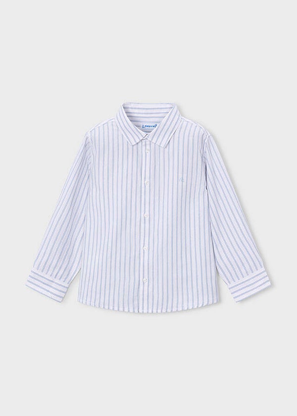 Mayoral winter 2027 jongens blouse wit blauw