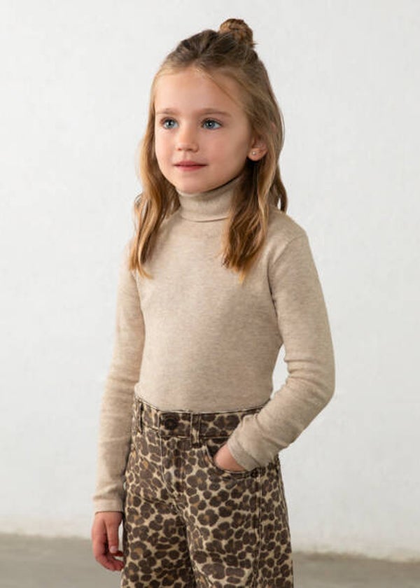 Mayoral winter 2027 meisjes coltrui beige zand