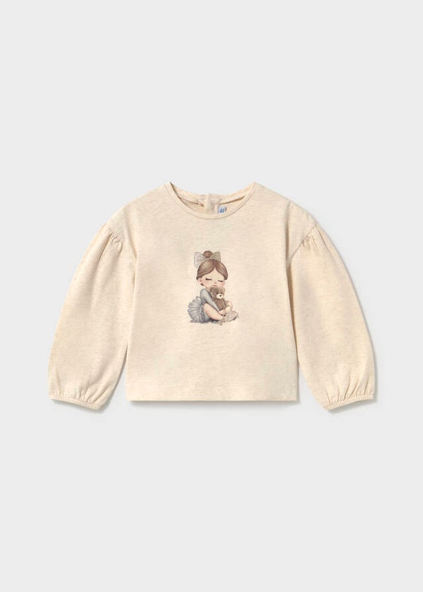 Mayoral winter 2027 meisjes T-shirt ballerina