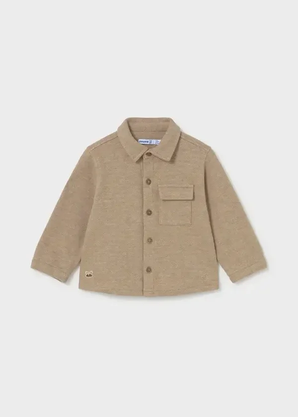 Mayoral winter 2027 jongens knit overshirt truffle