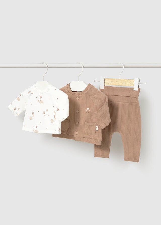 Mayoral winter 2027 newborn 3-delige set sweet bears