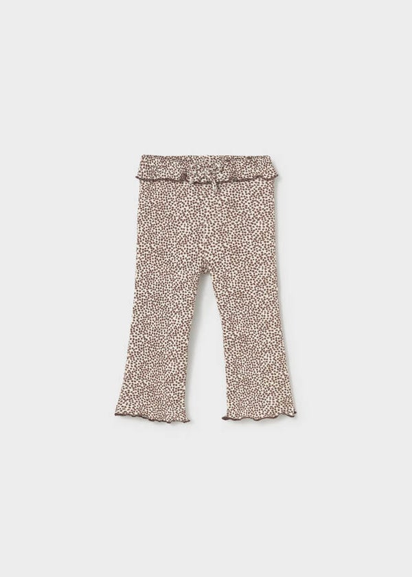 Mayoral winter 2027 meisjes rib flare chocolate