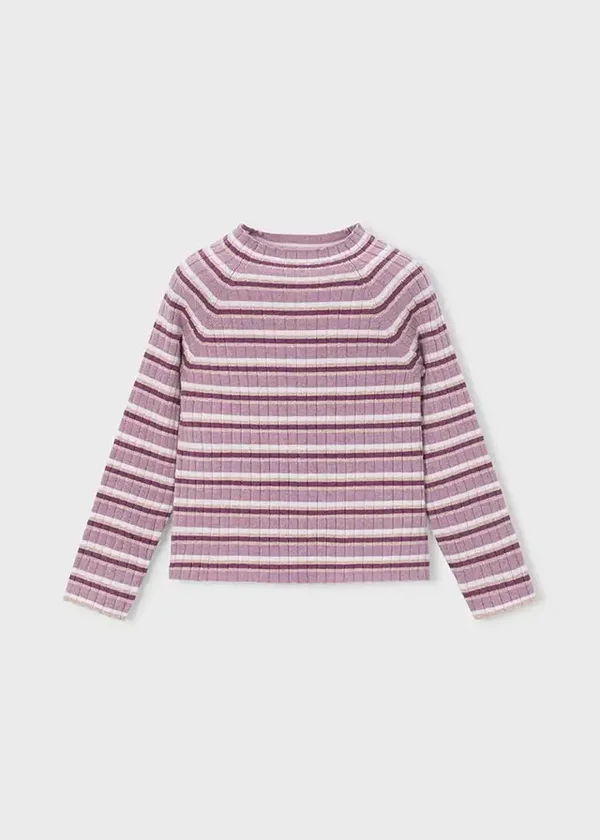 Mayoral winter 2027 meisjes longsleeve lurex paars
