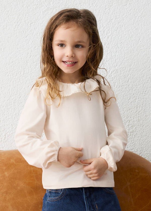 Mayoral winter 2027 meisjes T-shirt met kraagje