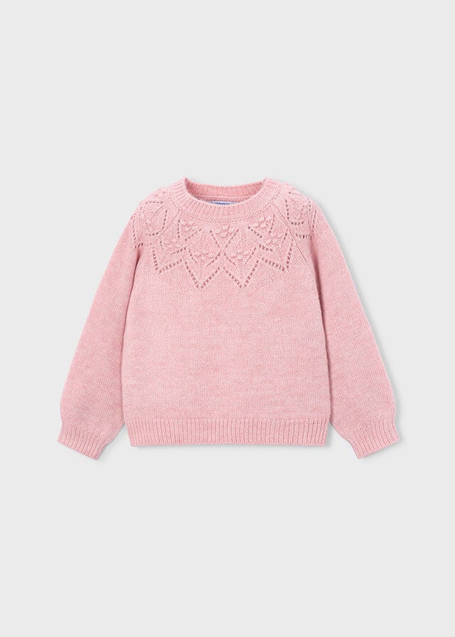 Mayoral winter 2027 meisjes trui roze
