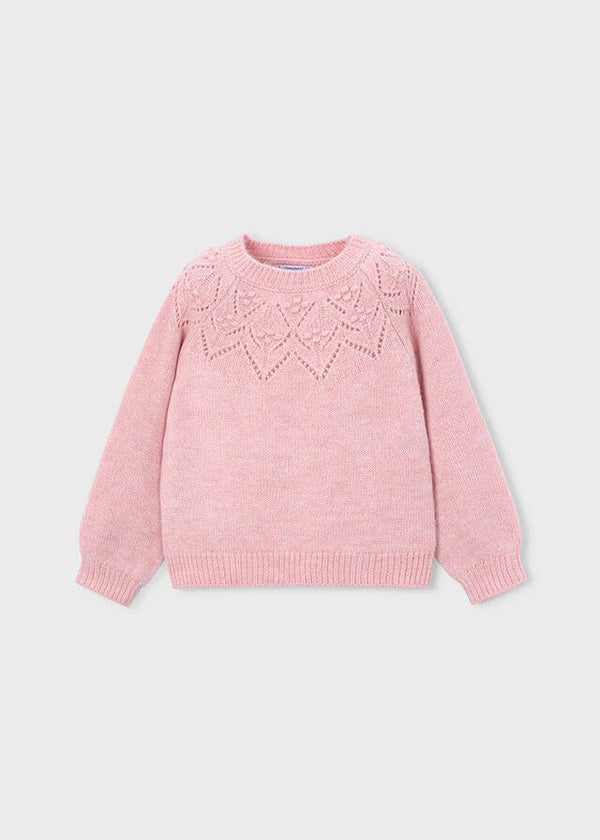 Mayoral winter 2027 meisjes trui roze