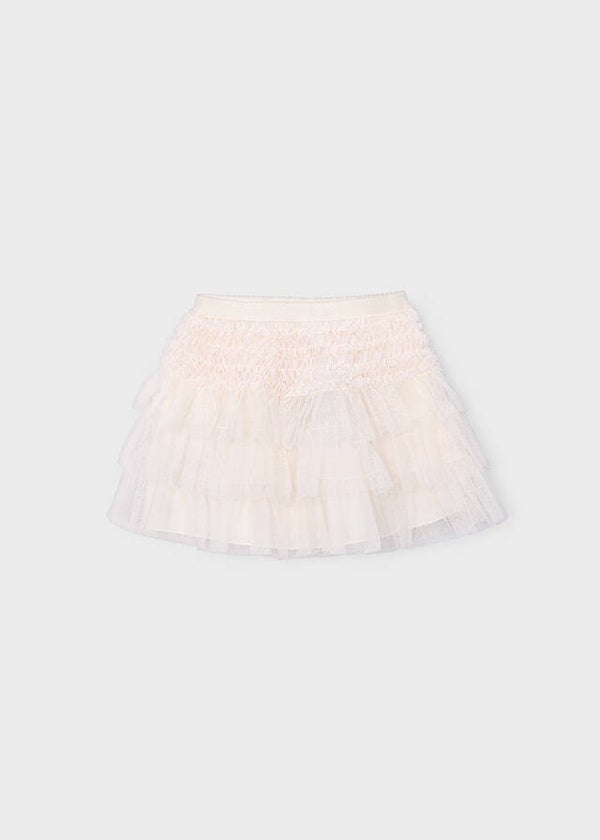 Mayoral winter 2027 tulle rokje naturel
