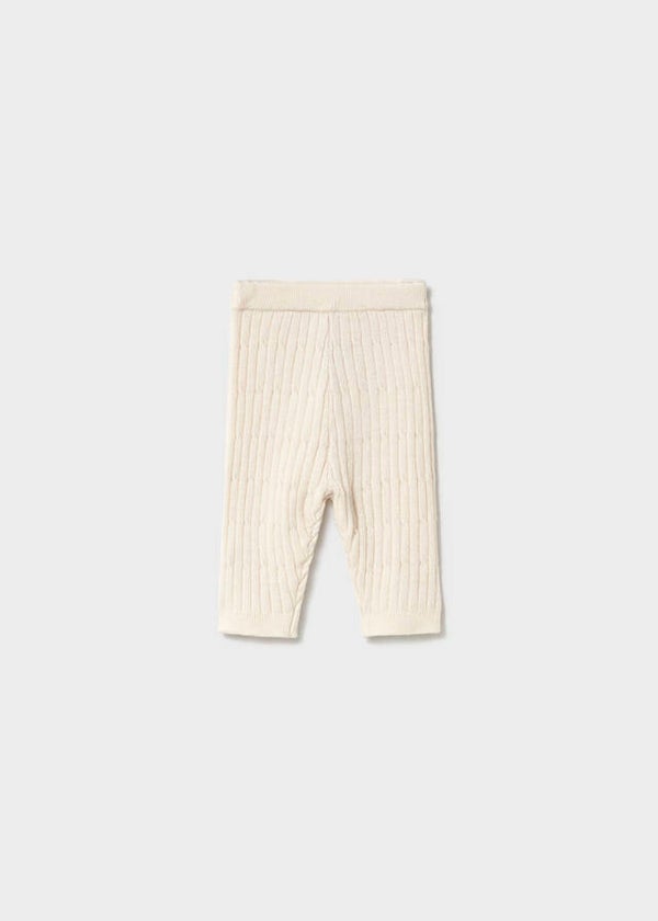 Mayoral winter 2027 newborn kabel legging cream