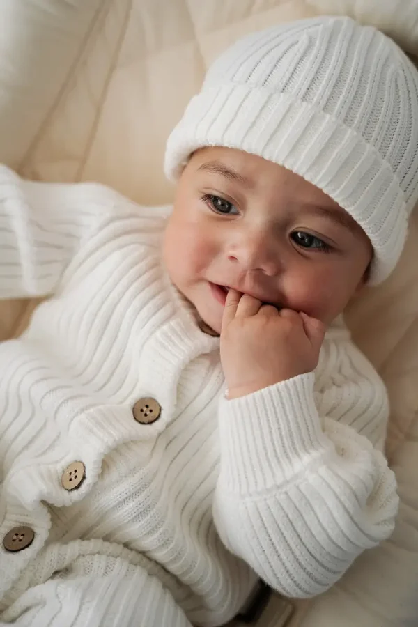 Babymutsje snow white