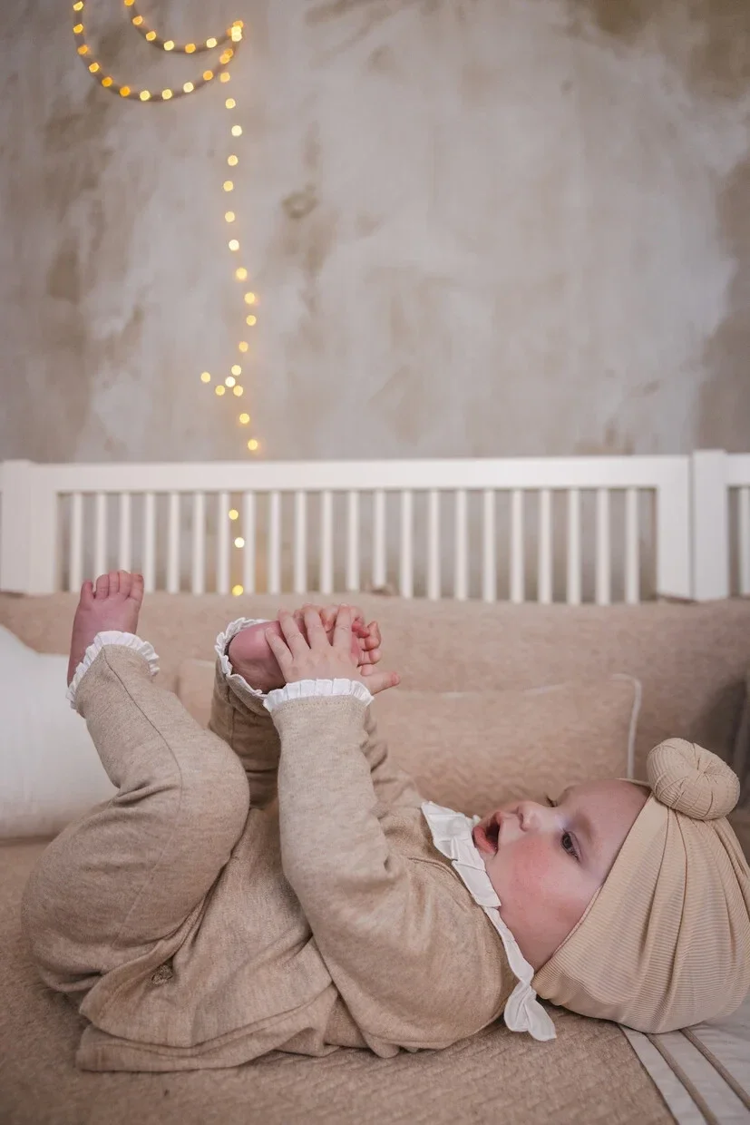 Poetree 2 - Delige baby set Camel