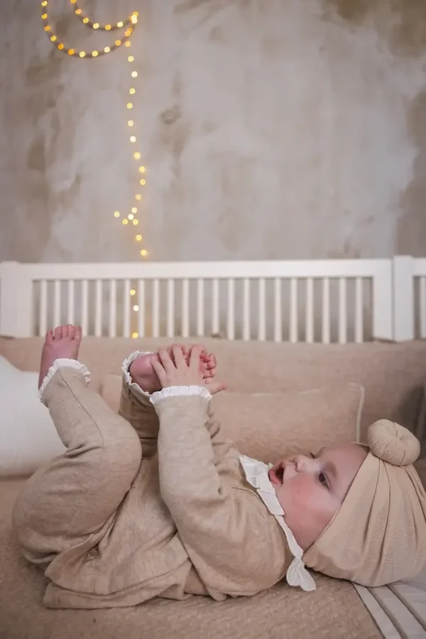 Poetree 2 - Delige baby set Camel