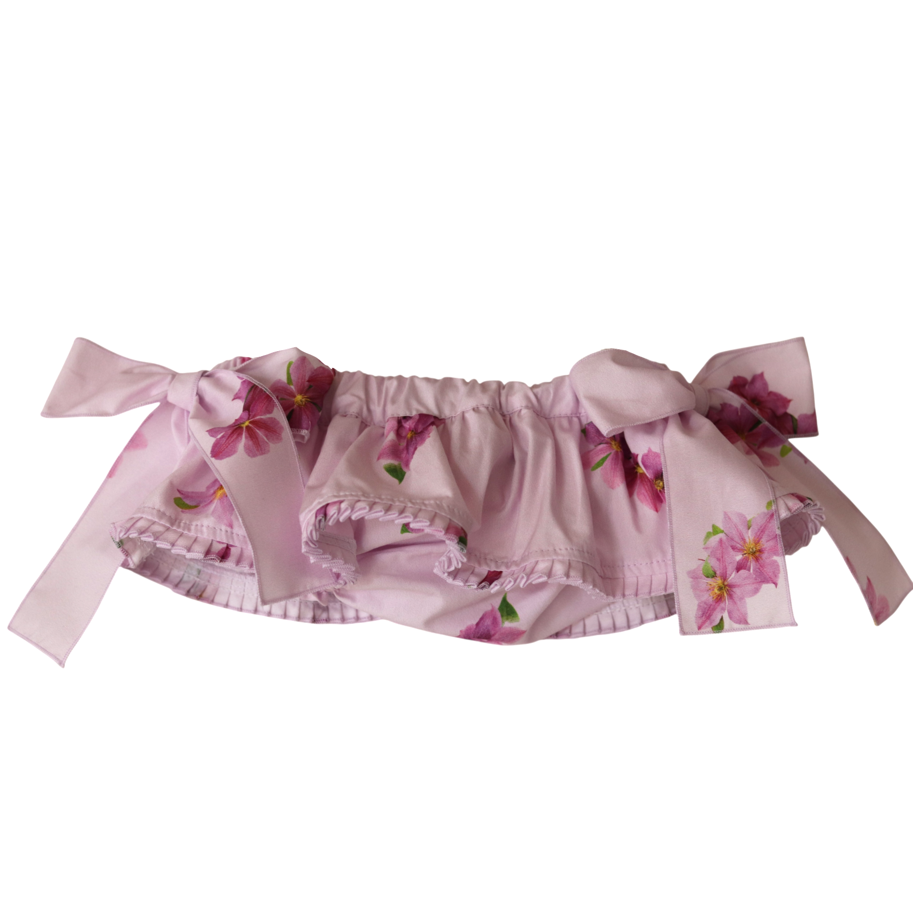 PHI lila flowers bloomer met strikjes