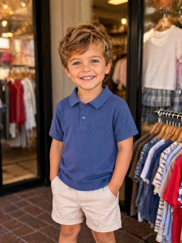 Mayoral zomer 2026 jongens polo blue