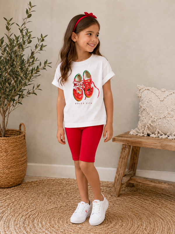 Mayoral zomer 2026 meisjes sporty summer set dolce vita