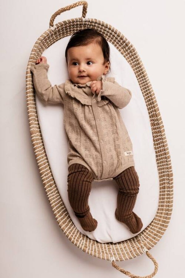 Baje Yens bodysuit newborn sand desert