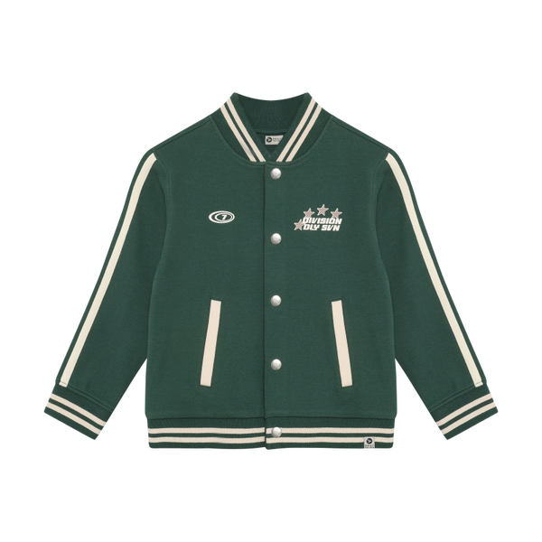 Daily7 jongens oversized bomber jacket green