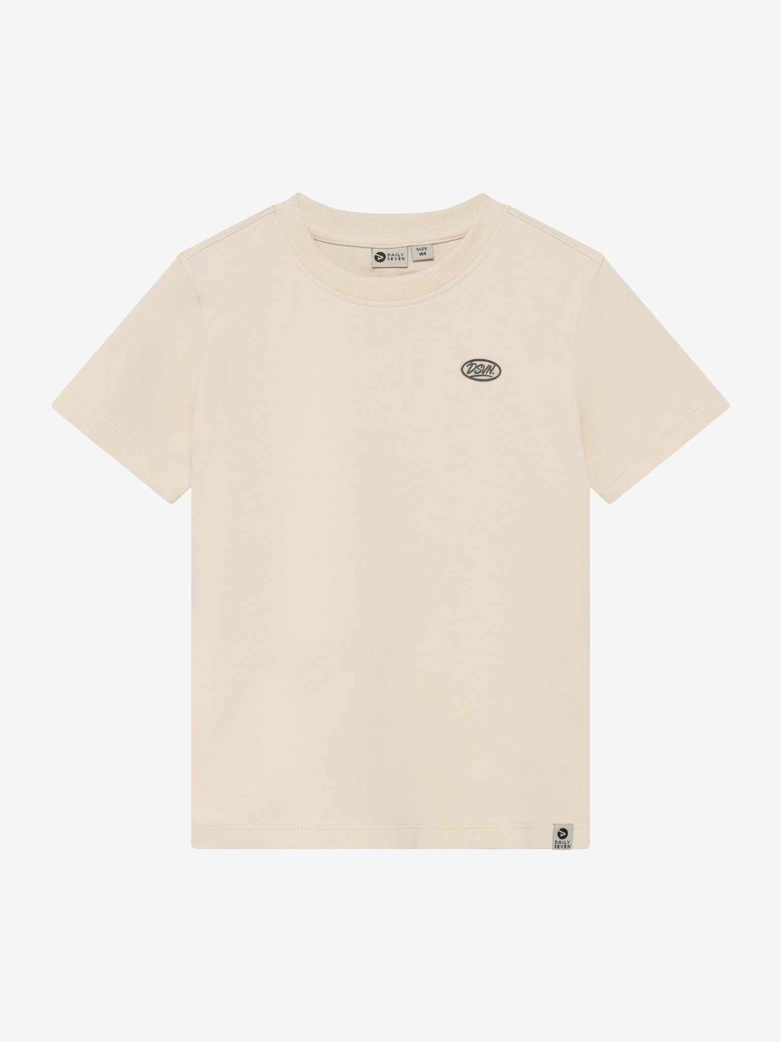 Daily7 jongens T-shirt basic beige