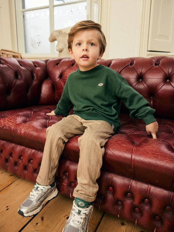 Daily7 jongens stripe pants met trekkoord