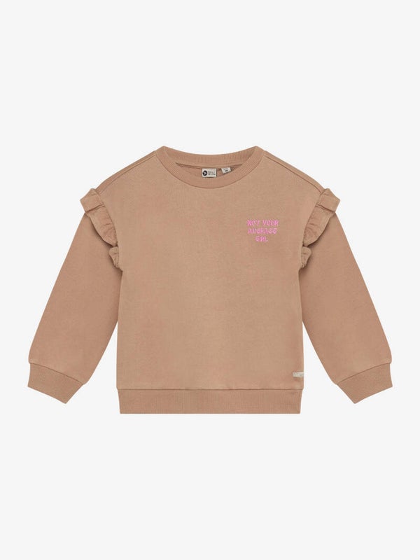 Daily7 meisjes sweater ruffle Not your average girl