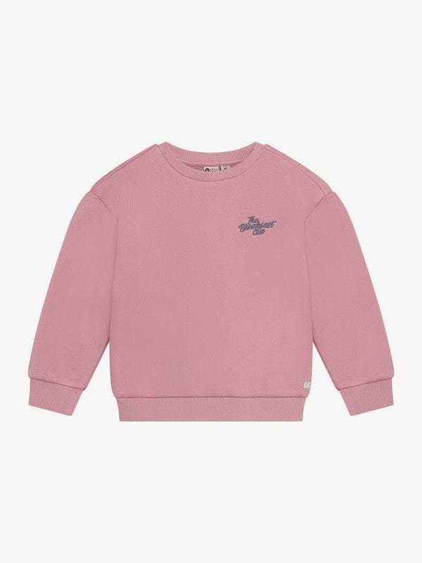 Daily7 meisjes sweater the breakfast club roze backprint