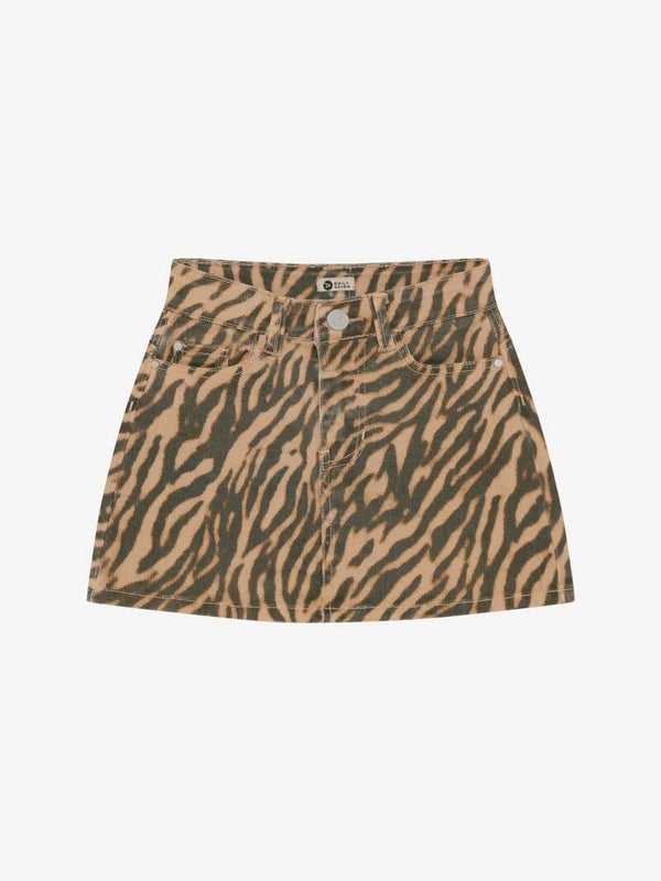 Daily7 animal denim rok