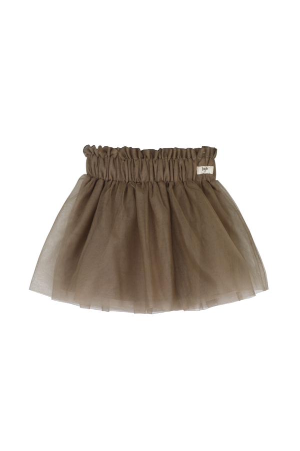 Baje Studio Sophia taupe tulle rokje