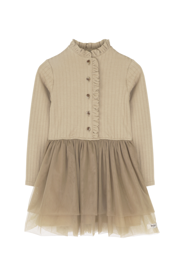 Baje Studio Junna dress cream oat