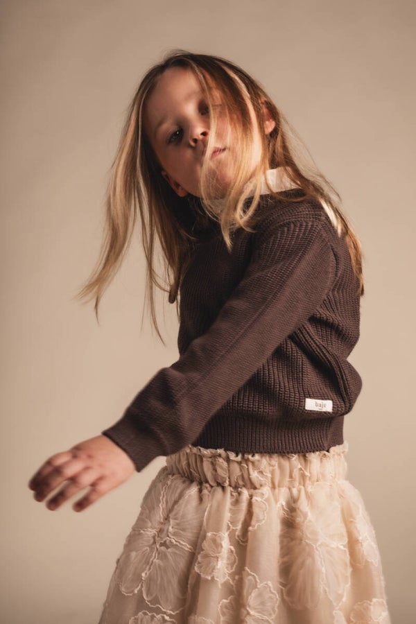 Baje Studio Mai knit brown choco