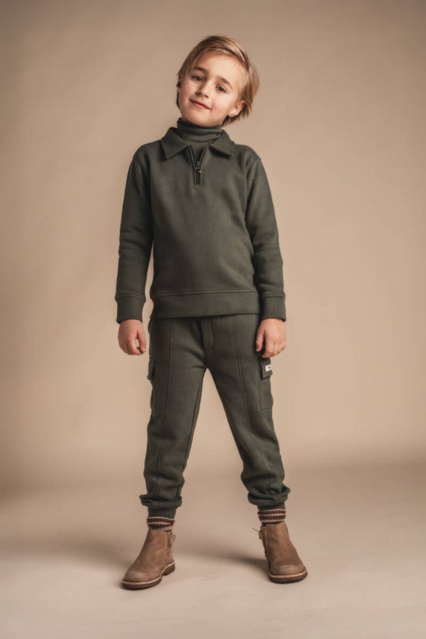 Baje Studio Palmer pants green agave