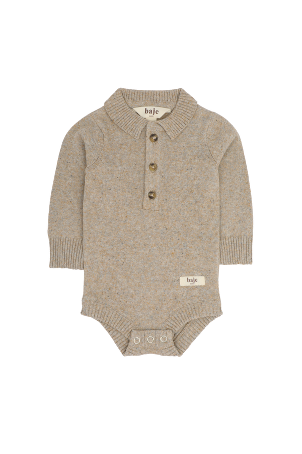 Baje studio Jake taupe polo body