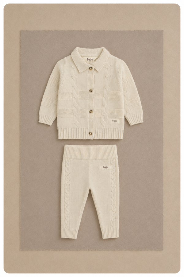 Baje studio Naut pants cream oat