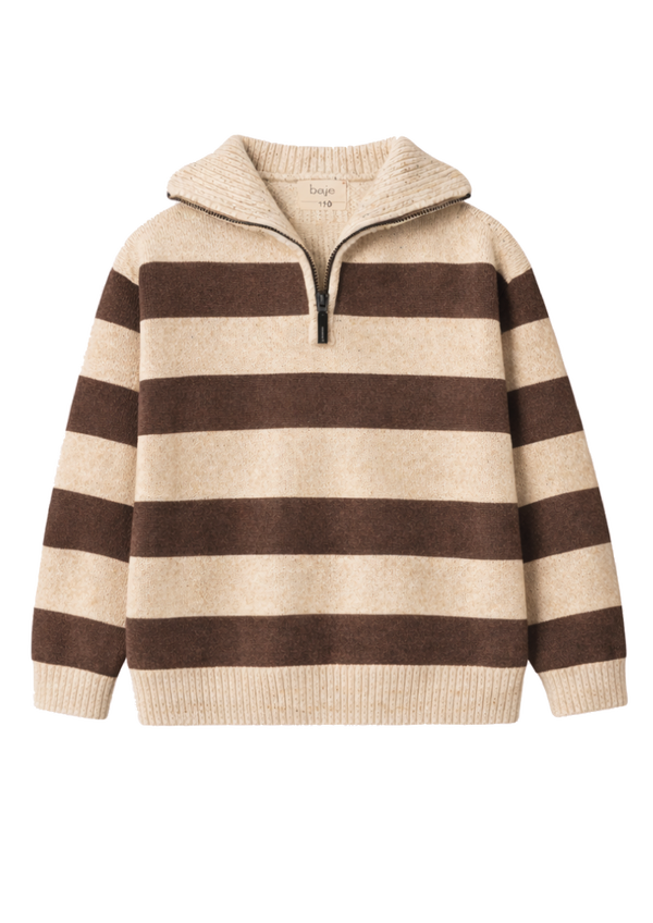 Baje Studio High winter Marcain beige zipper