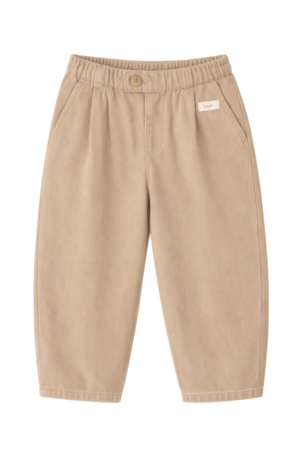 Baje Studio High winter Damye beige pants